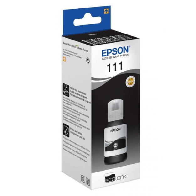 Picture of Epson 111 Black Ink Cartridge 120ml - C13T03M140