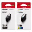 Picture of  Canon PG-585 / CL-586 Ink Cartridge Combo Pack