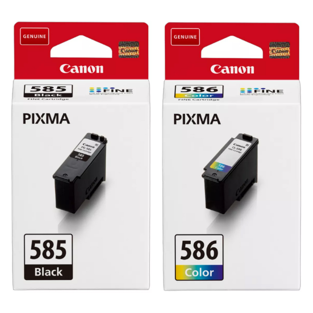 Picture of  Canon PG-585 / CL-586 Ink Cartridge Combo Pack