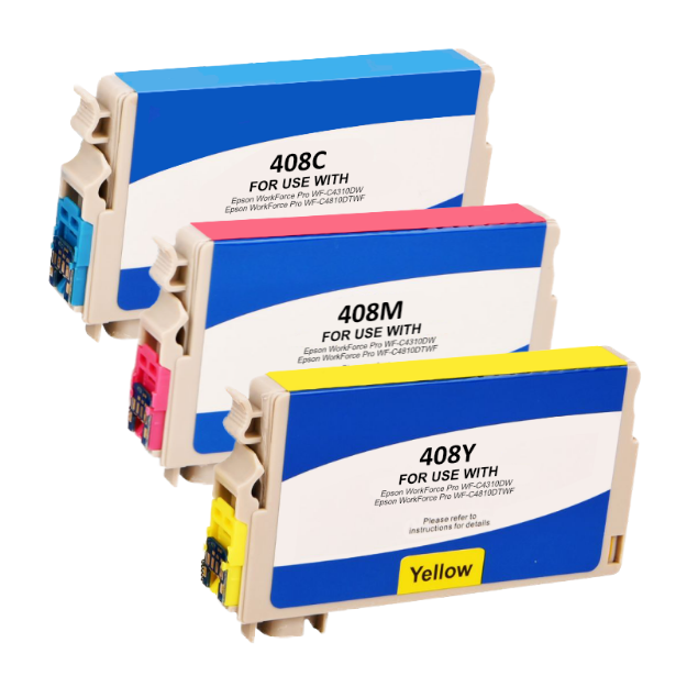 Picture of Compatible Epson 408L High Capacity Colour Multipack Ink Cartridges