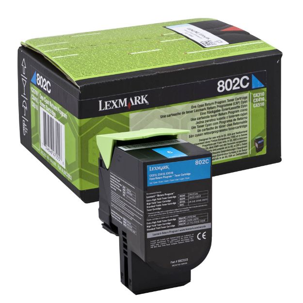 Picture of  Lexmark CX310dnw Cyan Toner Cartridge