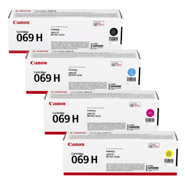 Picture of Genuine Canon i-SENSYS LBP673Cdw High Capacity Multipack Toner Cartridges