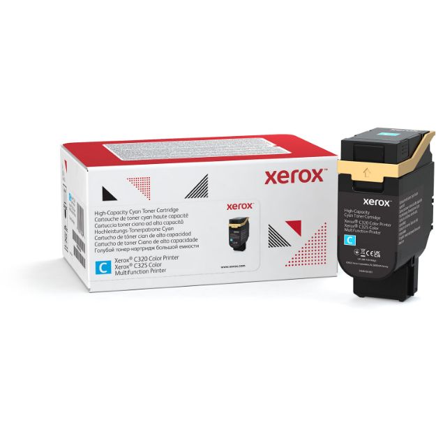 Picture of OEM Xerox C320 High Capacity Cyan Toner Cartridge