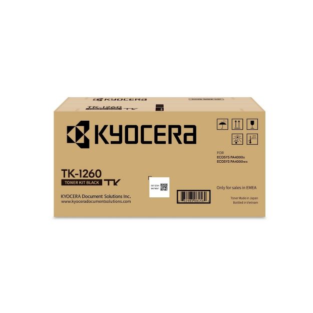 Picture of Genuine Kyocera ECOSYS PA4000wx Black Toner Cartridge