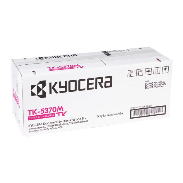 Picture of Genuine Kyocera TK-5370 Magenta Toner Cartridge