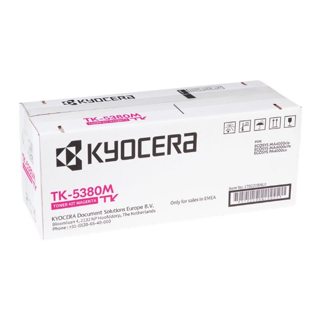 Picture of Genuine Kyocera ECOSYS MA4000cifx Magenta Toner Cartridge