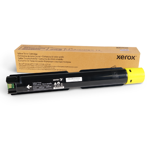 Picture of Genuine OEM Xerox 006R01827 Yellow Toner Cartridge