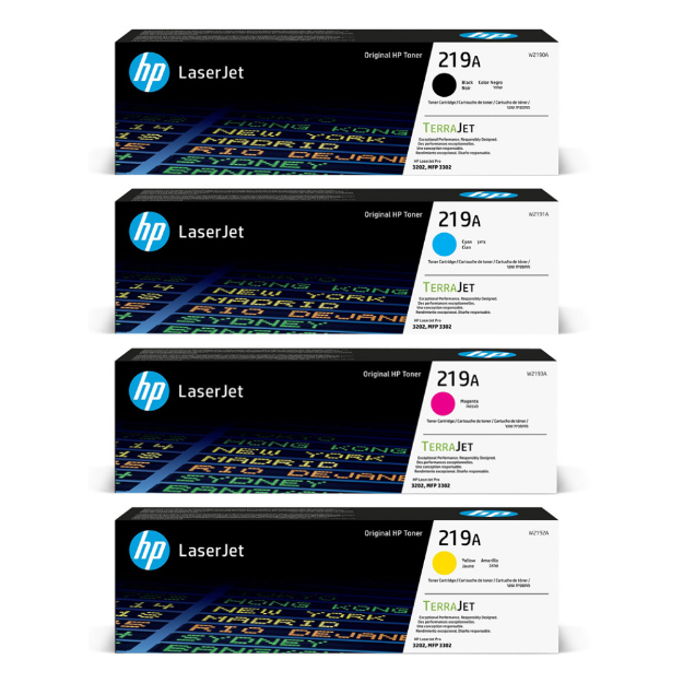 Picture of HP Colour LaserJet Pro 3202dn Multipack Toner Cartridges