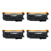 Picture of Compatible HP Colour LaserJet Enterprise M651dn Multipack Toner Cartridges