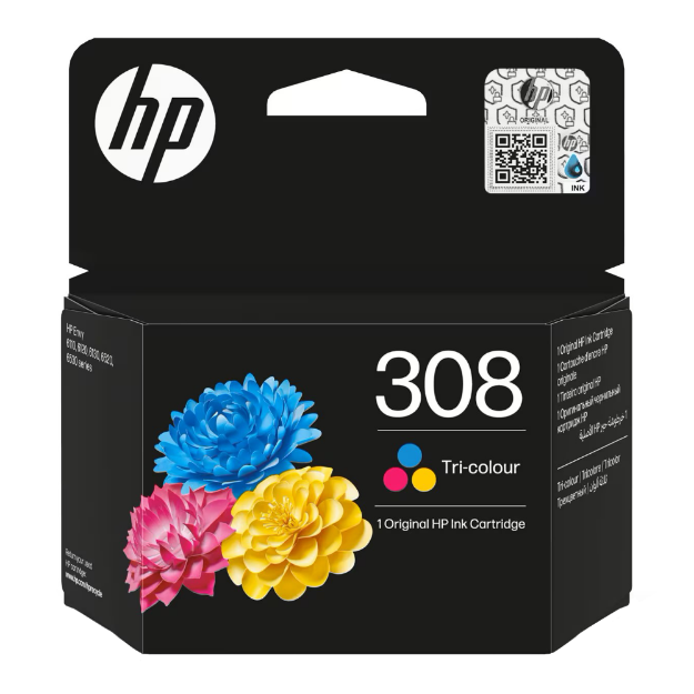 Picture of OEM HP 308 Colour Ink Cartridge