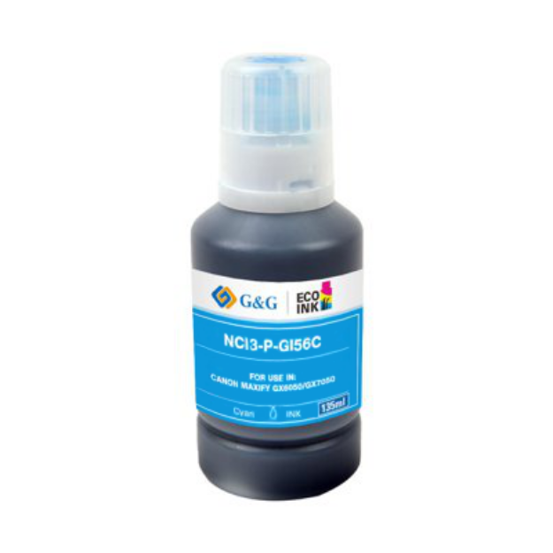 Picture of Compatible Canon GI-56 Cyan Ink Bottle